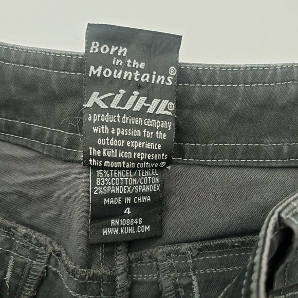 Kuhl Gray Jeans Women's Size 4 - Picture 6 of 8